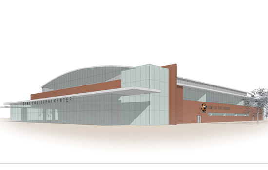 Drawing of Arena outside