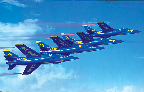 Picture of blue jets