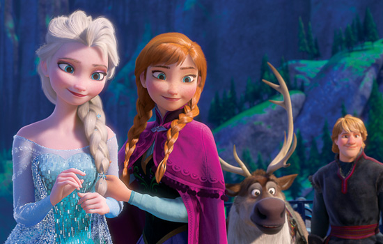 Screensot from Frozen Movie