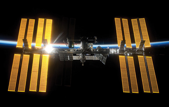 image of international space station.