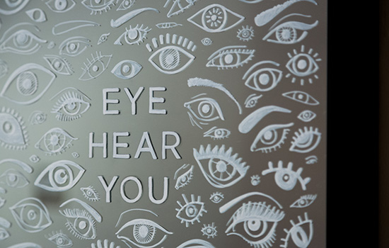Eye Hear You wall art