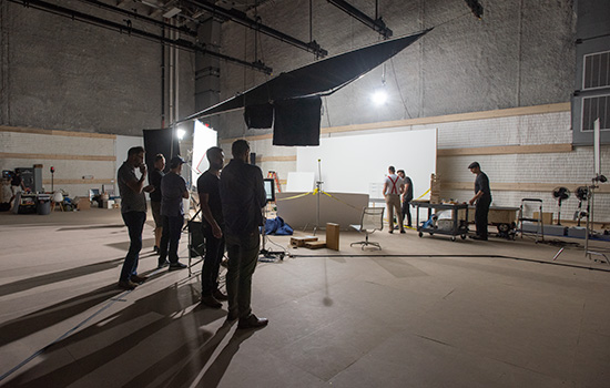 image of sound stage room.